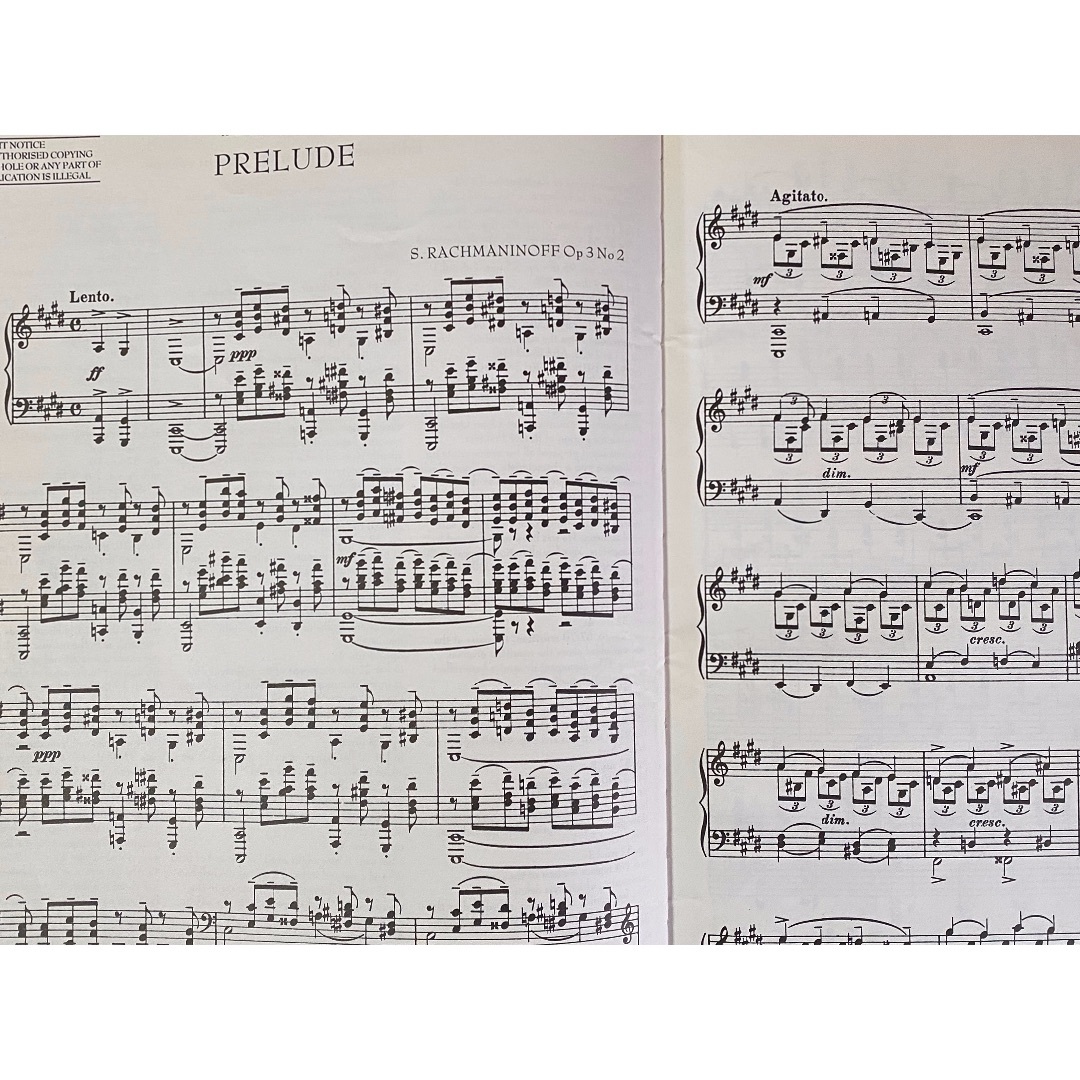 輸入楽譜／ピアノ／ラフマニノフ：前奏曲集 エンタメ/ホビーの本(楽譜)の商品写真