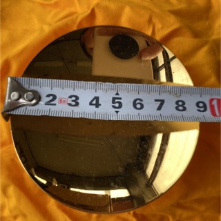 【珍品】24KGP刻印入り 金杯 盃重量132g(金属工芸)