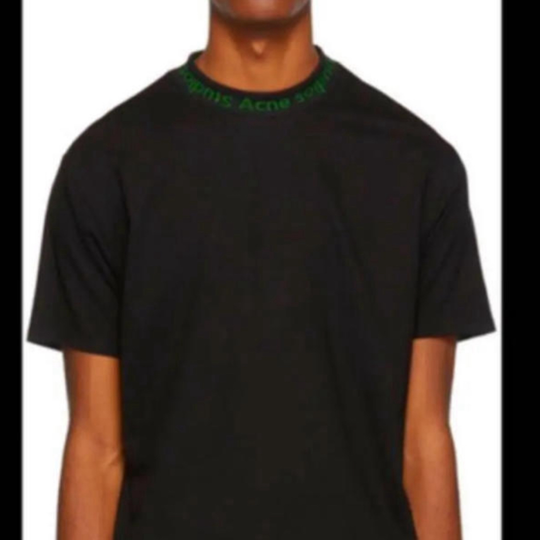 Acne Studios(アクネストゥディオズ)のAcne Studios 限定 ハイネック ロゴ Tシャツ メンズのトップス(Tシャツ/カットソー(半袖/袖なし))の商品写真