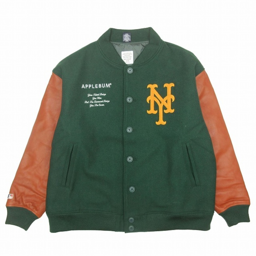 APPLEBUM(アップルバム)の極美品 21AW アップルバム NY Mets スタジャン ジャケット XL メンズのジャケット/アウター(スタジャン)の商品写真