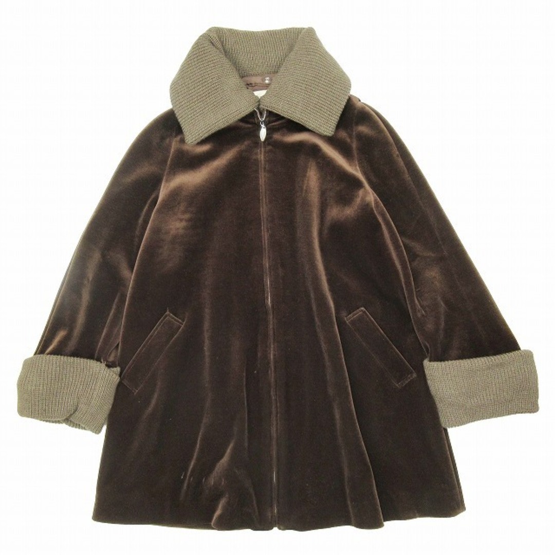 美品 ミスクロエ miss chloe ヴィンテージ ベロア コート 40 レディースのジャケット/アウター(その他)の商品写真