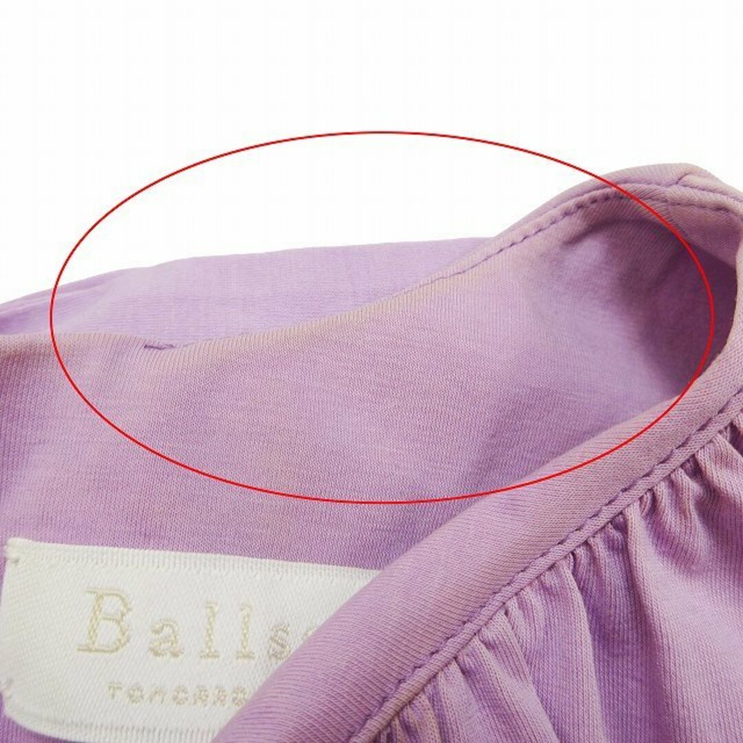 Ballsey(ボールジィ)のボールジー BALLSEY トゥモローランド バックリボン ノースリーブブラウス レディースのトップス(シャツ/ブラウス(半袖/袖なし))の商品写真