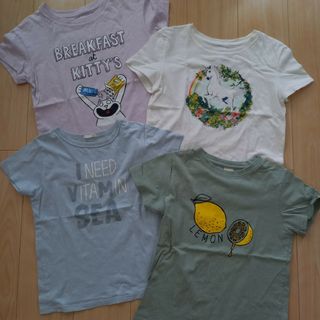 ユニクロ(UNIQLO)の半袖Tシャツ　４枚セット(Tシャツ/カットソー)