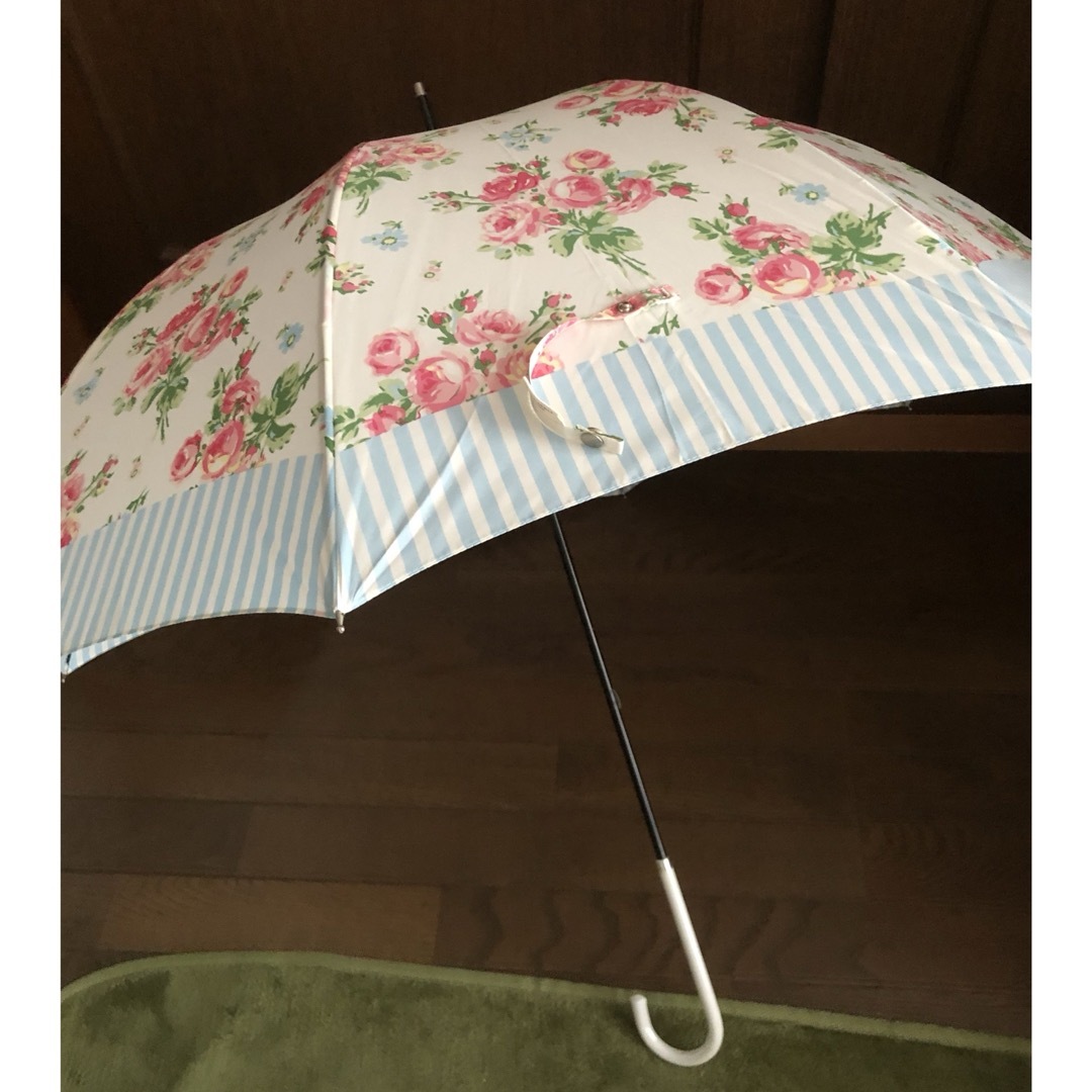 LAURA ASHLEY(ローラアシュレイ)のLAURA ASHLEYのパラソル(未使用品)バンチェッドロージズ レディースのファッション小物(傘)の商品写真