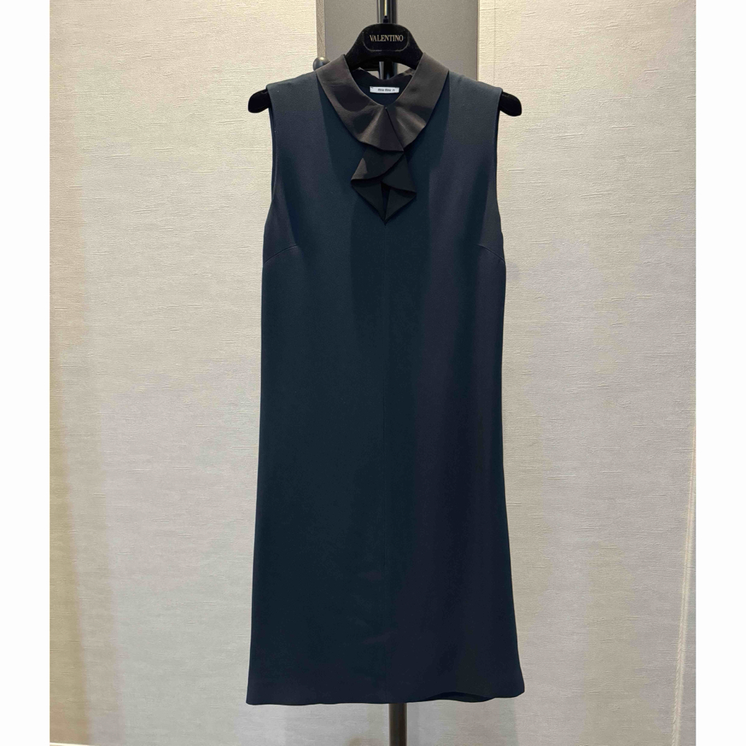MIU MIU - miu miu ネイビーワンピースの通販 by Tmikky's STORE MIU MIU - miu miu ネイビーワンピースの通販 by Tmikky's STORE