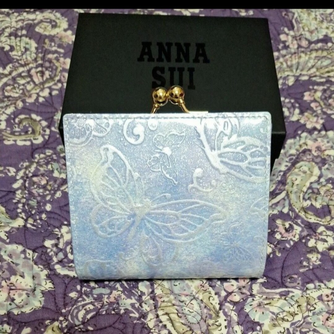 ANNA SUI(アナスイ)のアナスイ(ANNA SUI) パピヨン 口金二つ折り財布 レディースのファッション小物(財布)の商品写真