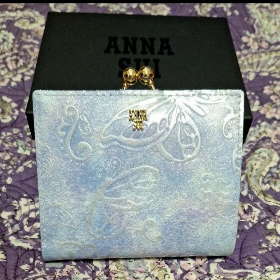 ANNA SUI(アナスイ)のアナスイ(ANNA SUI) パピヨン 口金二つ折り財布 レディースのファッション小物(財布)の商品写真