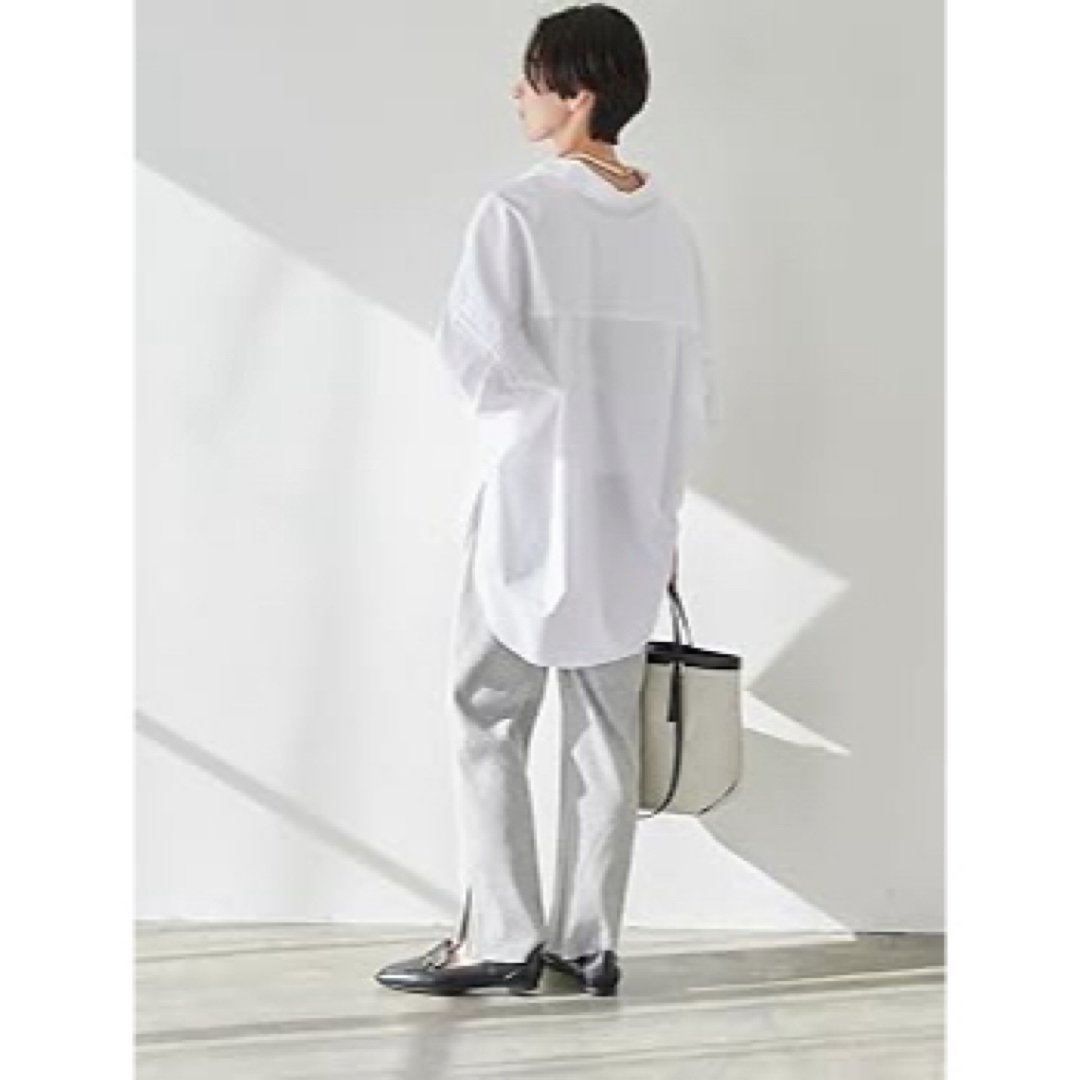 UNITED ARROWS green label relaxing(ユナイテッドアローズグリーンレーベルリラクシング)のXS/H148-155cm カット リブ パンツ レディースのパンツ(カジュアルパンツ)の商品写真