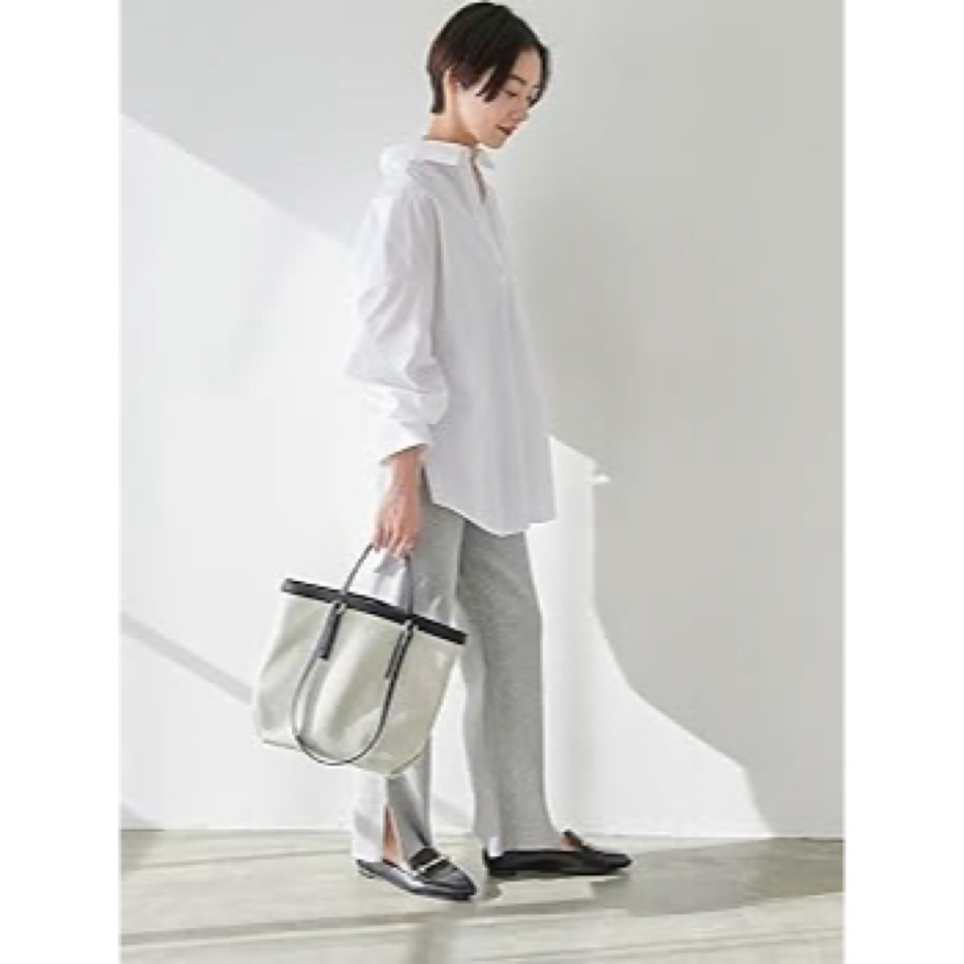 UNITED ARROWS green label relaxing(ユナイテッドアローズグリーンレーベルリラクシング)のXS/H148-155cm カット リブ パンツ レディースのパンツ(カジュアルパンツ)の商品写真