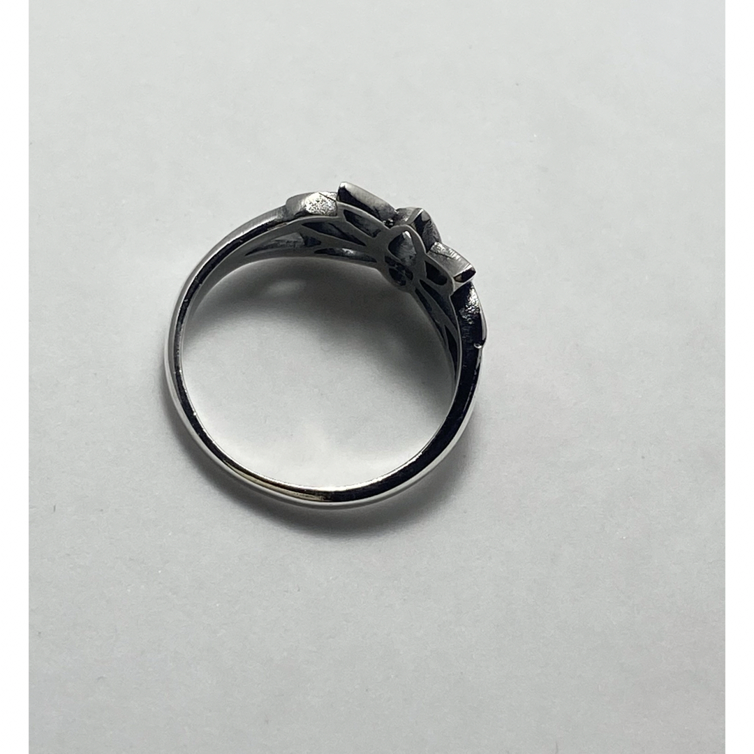スターリングシルバー SILVER925指輪　運の花ギフトリング　17号　wんり メンズのアクセサリー(リング(指輪))の商品写真