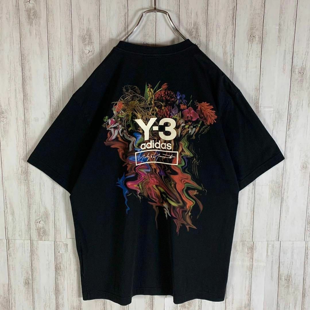 古着屋クレイネ【即完売モデル】Y-3 ヨウジヤマモト バックビッグロゴ 希少 入手困難Tシャツ