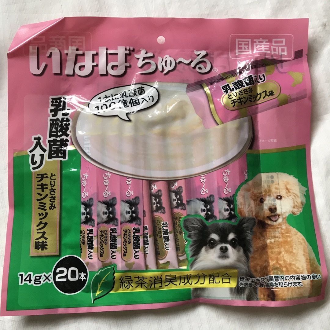 国産　2024年4月　チキンミックス　20本　いなば　ドッグフード　犬用おやつ その他のペット用品(犬)の商品写真