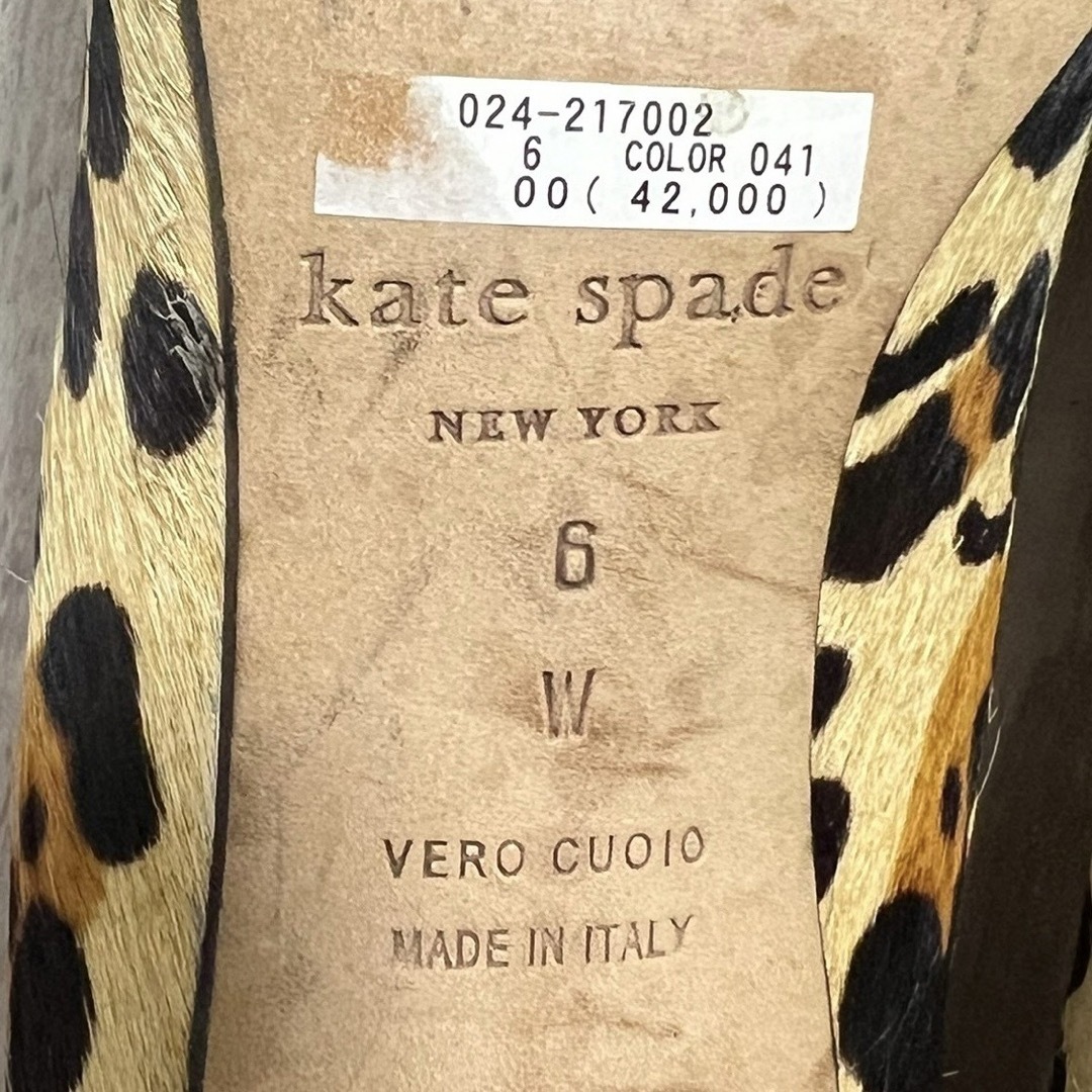 kate spade new york(ケイトスペードニューヨーク)の使用感有 ケイトスペード/kate spade ハイヒール 22.5㎝ 4.2万 レディースの靴/シューズ(ハイヒール/パンプス)の商品写真