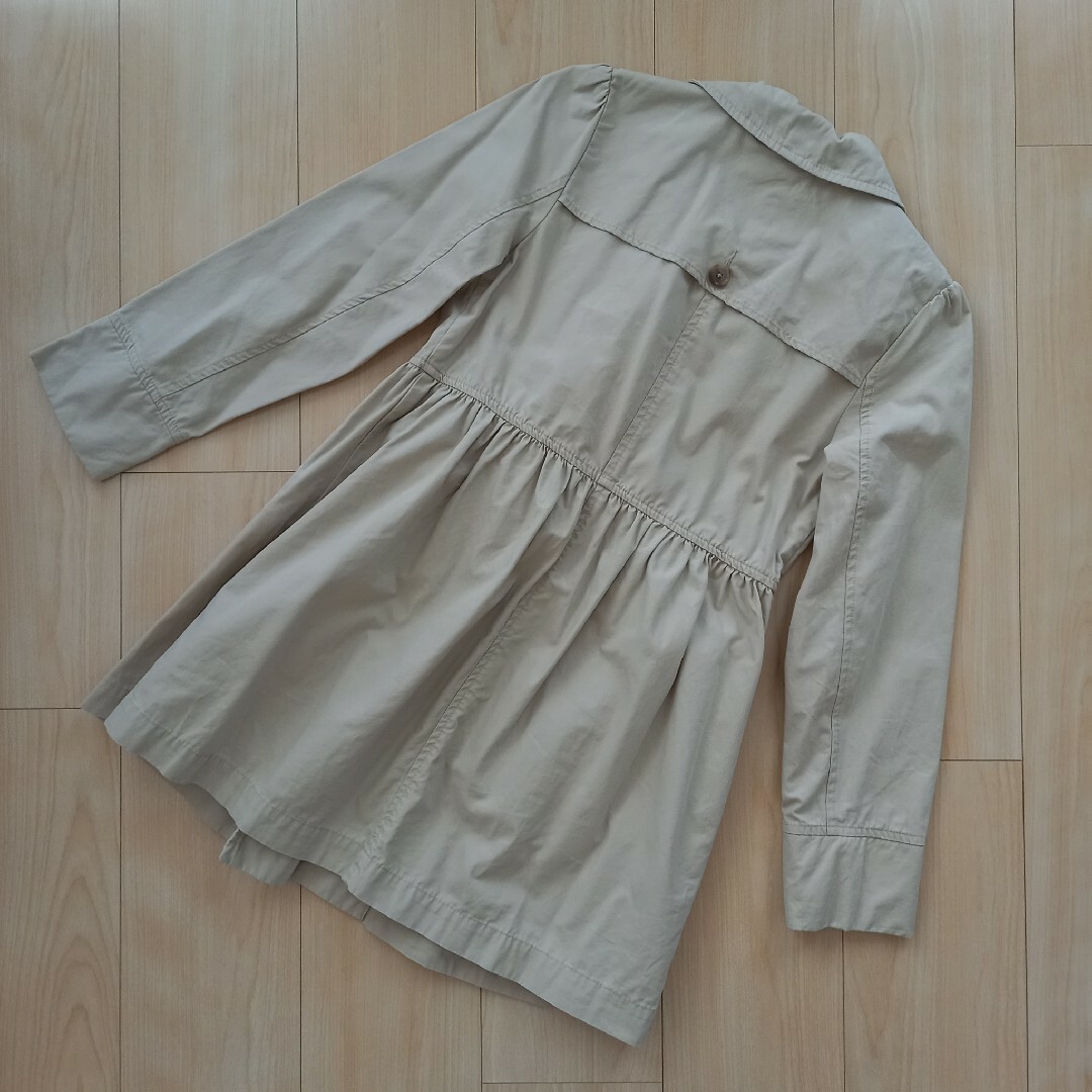 GAP Kids(ギャップキッズ)のGAP Kids　トレンチコート　L キッズ/ベビー/マタニティのキッズ服女の子用(90cm~)(コート)の商品写真