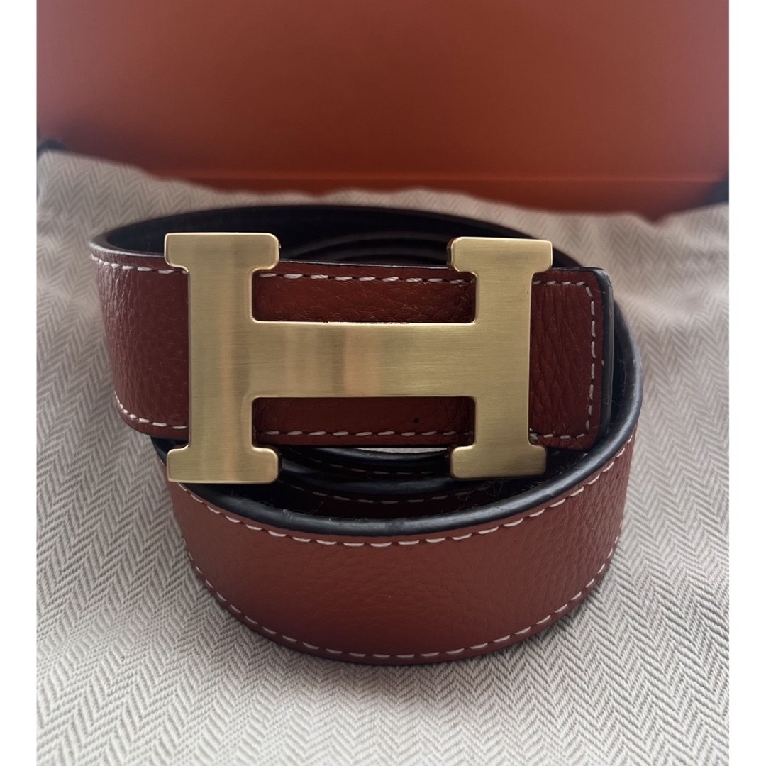 Hermes(エルメス)のエルメスタイプ　リバーシブルベルト レディースのファッション小物(ベルト)の商品写真