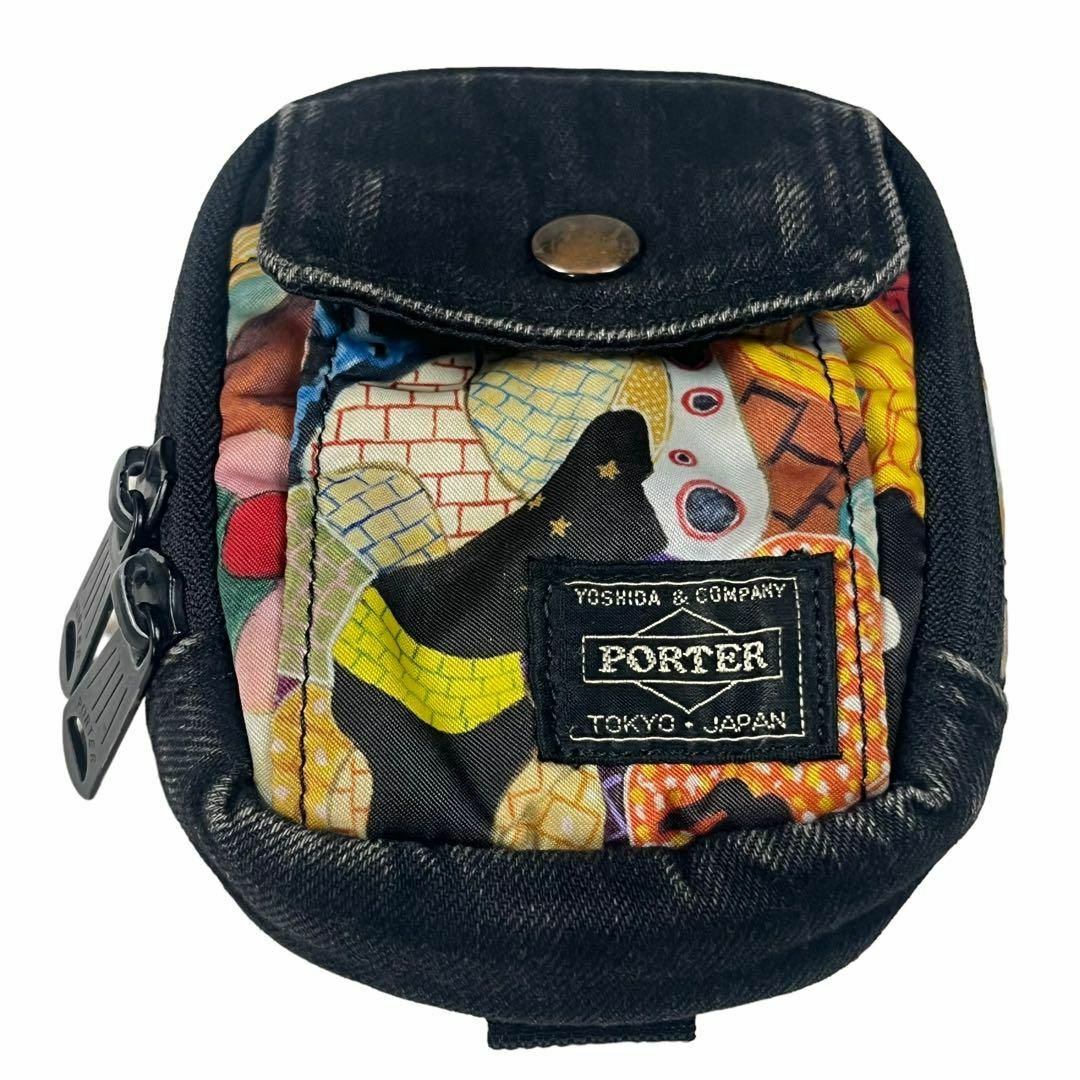 PORTER(ポーター)のDIESEL ×ポーター PORTERx 横尾忠則 ポーチ 傷みあり メンズのバッグ(その他)の商品写真