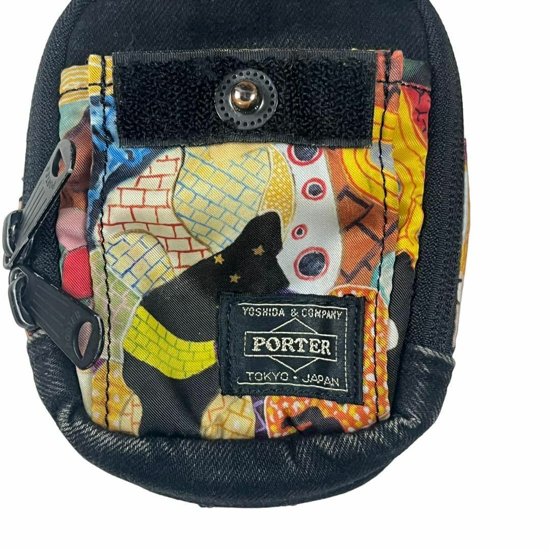 PORTER(ポーター)のDIESEL ×ポーター PORTERx 横尾忠則 ポーチ 傷みあり メンズのバッグ(その他)の商品写真