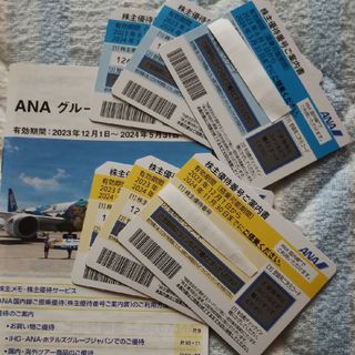 ANA 株主優待 6枚 安全追跡可能発送