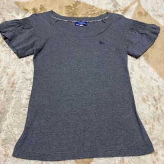 バーバリーブルーレーベル(BURBERRY BLUE LABEL)のバーバリーブルーレーベル　お袖が可愛いカットソー　38(Tシャツ/カットソー(半袖/袖なし))