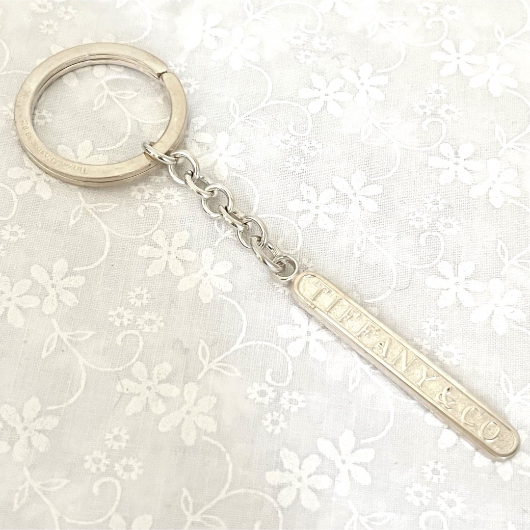 TIFFANY&Co. ティファニー ロゴキーリング バックチャーム S925 TIFFANY&Co. ティファニー ロゴキーリング バックチャーム S925