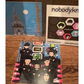 nobadyknows+ ステッカー(その他)