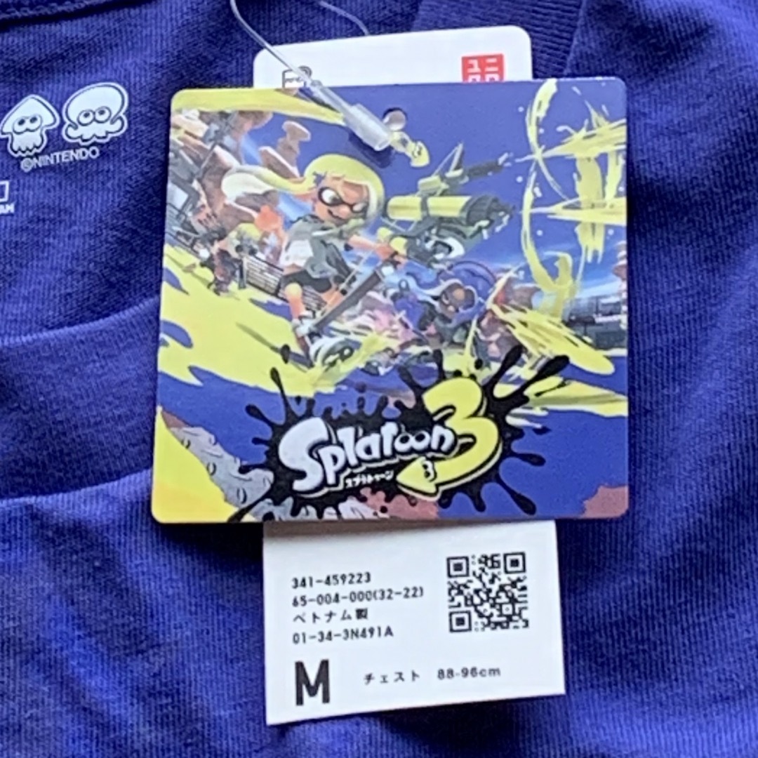 UNIQLO(ユニクロ)のスプラトゥーン3 ユニクロ Mサイズ UNIQLO UT コラボ Tシャツ 新品 メンズのトップス(Tシャツ/カットソー(半袖/袖なし))の商品写真