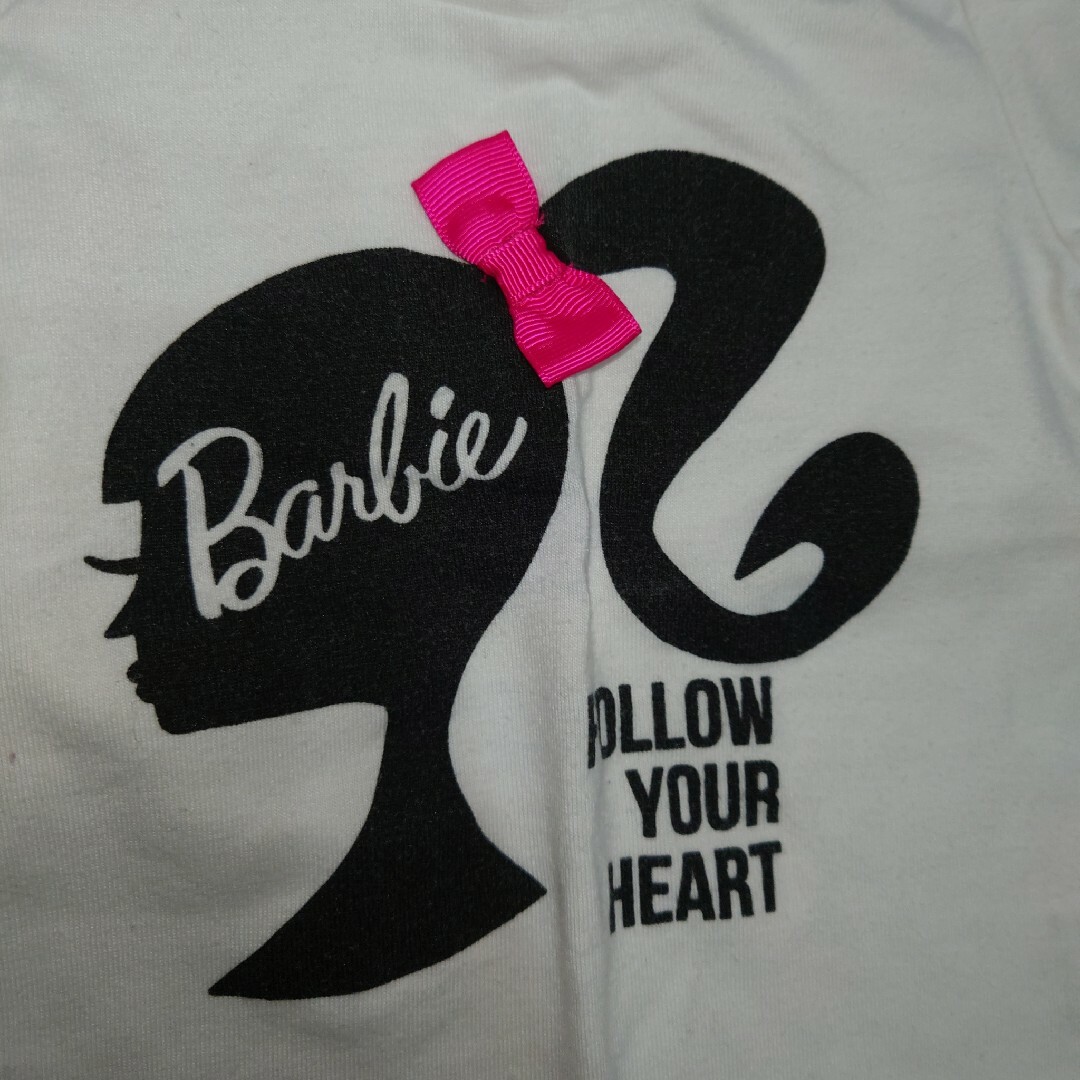 Barbie(バービー)のBarbieバービー♡Tシャツ キッズ/ベビー/マタニティのベビー服(~85cm)(Ｔシャツ)の商品写真