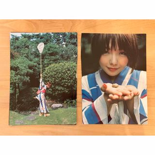 ② aiko JAPAN 切り抜き 12枚  2002 秋そばにいるよ 浴衣(音楽/芸能)