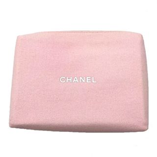 シャネル(CHANEL)のCHNEL シャネル ノベルティ キャンバス ピンク ポーチ 小物入れ(ポーチ)