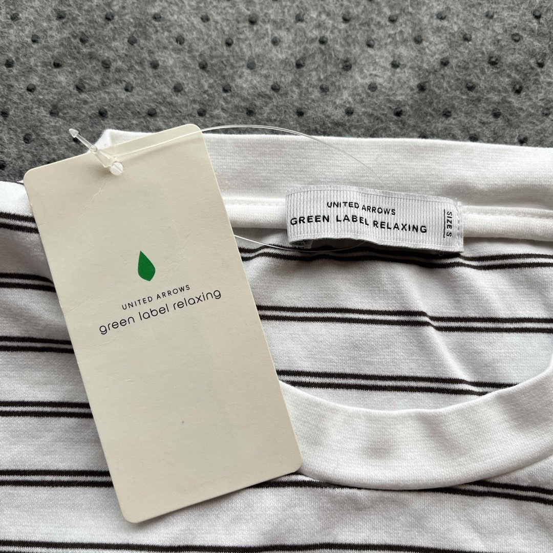 UNITED ARROWS green label relaxing(ユナイテッドアローズグリーンレーベルリラクシング)のgreen label relaxing CMポンチボーダークルーSSカットソー メンズのトップス(Tシャツ/カットソー(半袖/袖なし))の商品写真