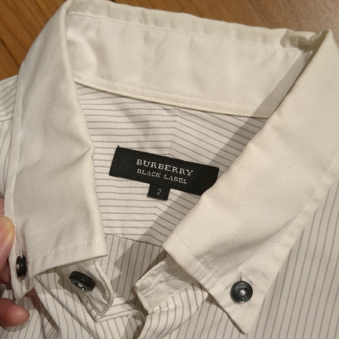 BURBERRY BLACK LABEL(バーバリーブラックレーベル)のBURBERRY BLACK LABEL半袖ワイシャツ メンズのトップス(シャツ)の商品写真