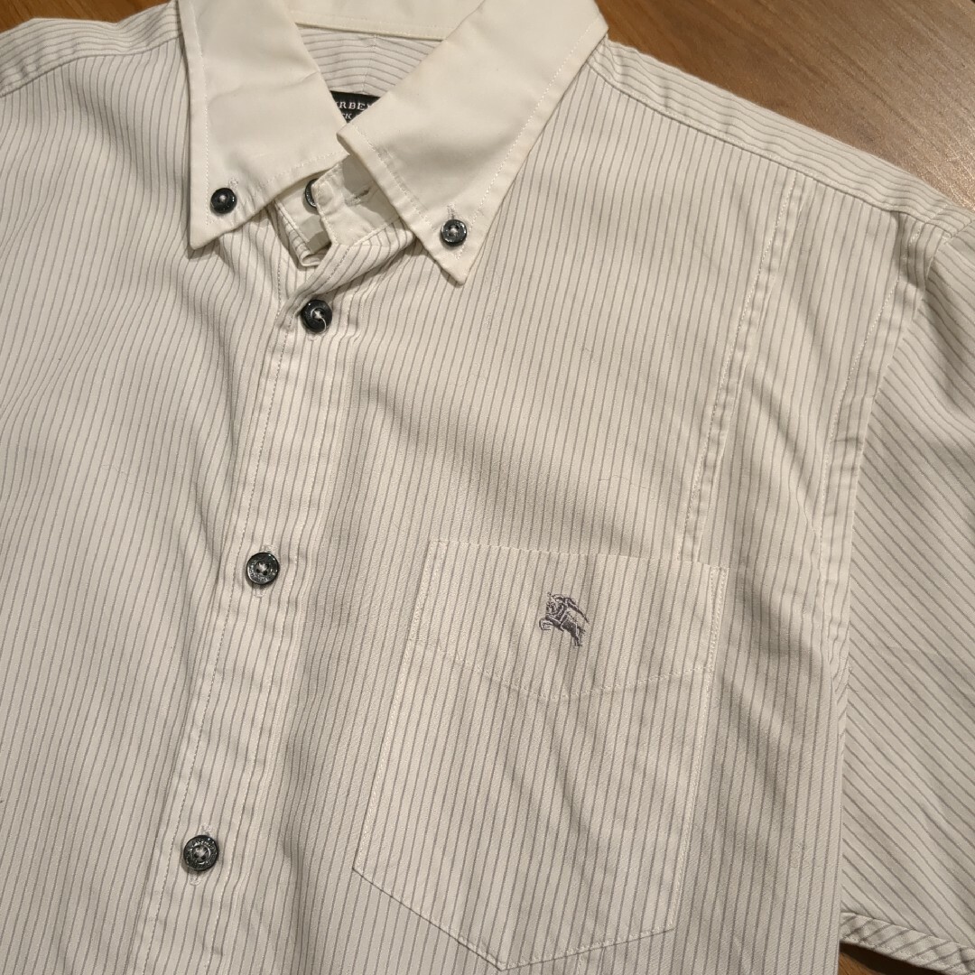 BURBERRY BLACK LABEL(バーバリーブラックレーベル)のBURBERRY BLACK LABEL半袖ワイシャツ メンズのトップス(シャツ)の商品写真