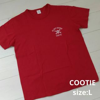 クーティー(COOTIE)の【Tシャツ祭】COOTIE クーティー メンズプリントTシャツ 赤 size:L(Tシャツ/カットソー(半袖/袖なし))