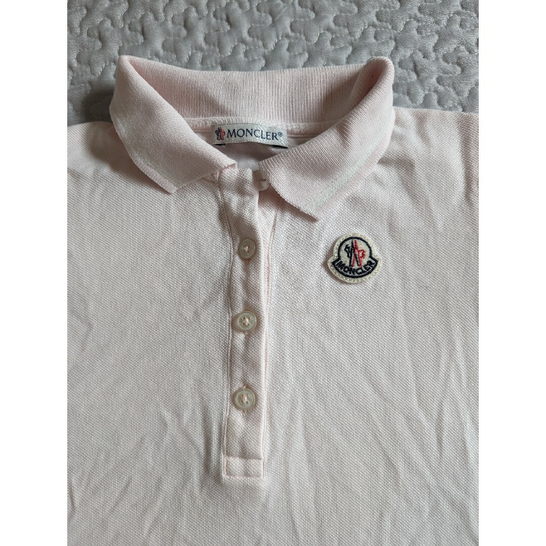 MONCLER(モンクレール)のモンクレール　ジュニア　ポロシャツ キッズ/ベビー/マタニティのキッズ服女の子用(90cm~)(ブラウス)の商品写真