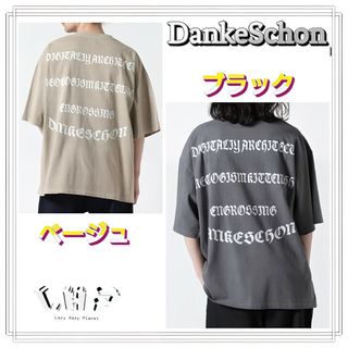 LHP ダンケシェーン トップス Tシャツ ルーズ サイズ シンプル デザイン(Tシャツ/カットソー(半袖/袖なし))