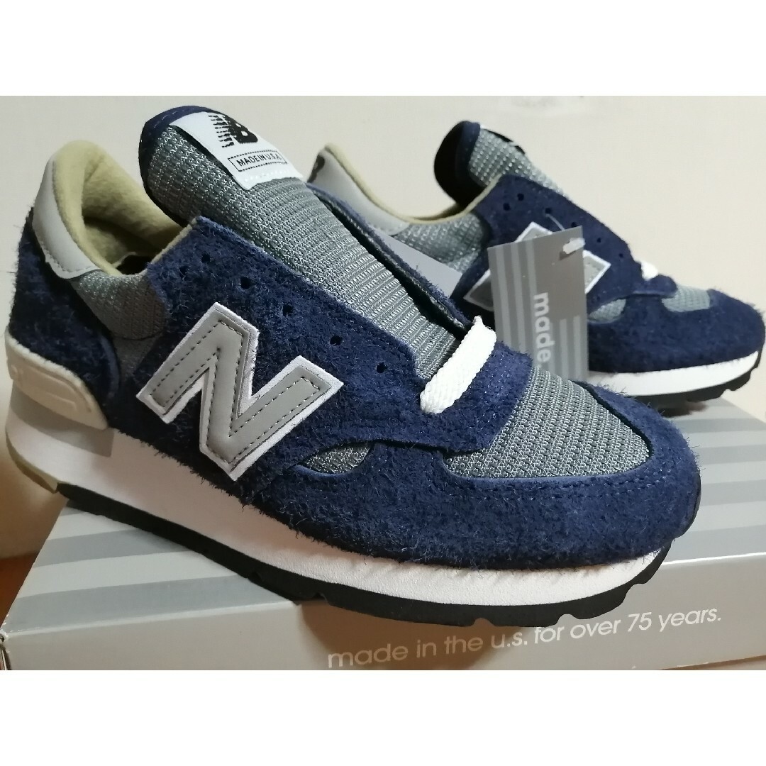 New Balance(ニューバランス)のus5 23.0cm ニューバランス M990CH1 v1 ネイビー カーハート レディースの靴/シューズ(スニーカー)の商品写真