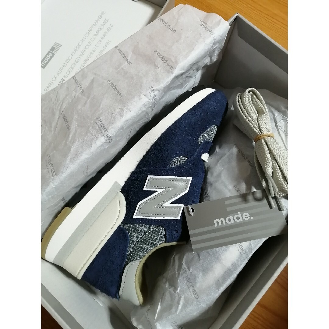 New Balance(ニューバランス)のus5 23.0cm ニューバランス M990CH1 v1 ネイビー カーハート レディースの靴/シューズ(スニーカー)の商品写真