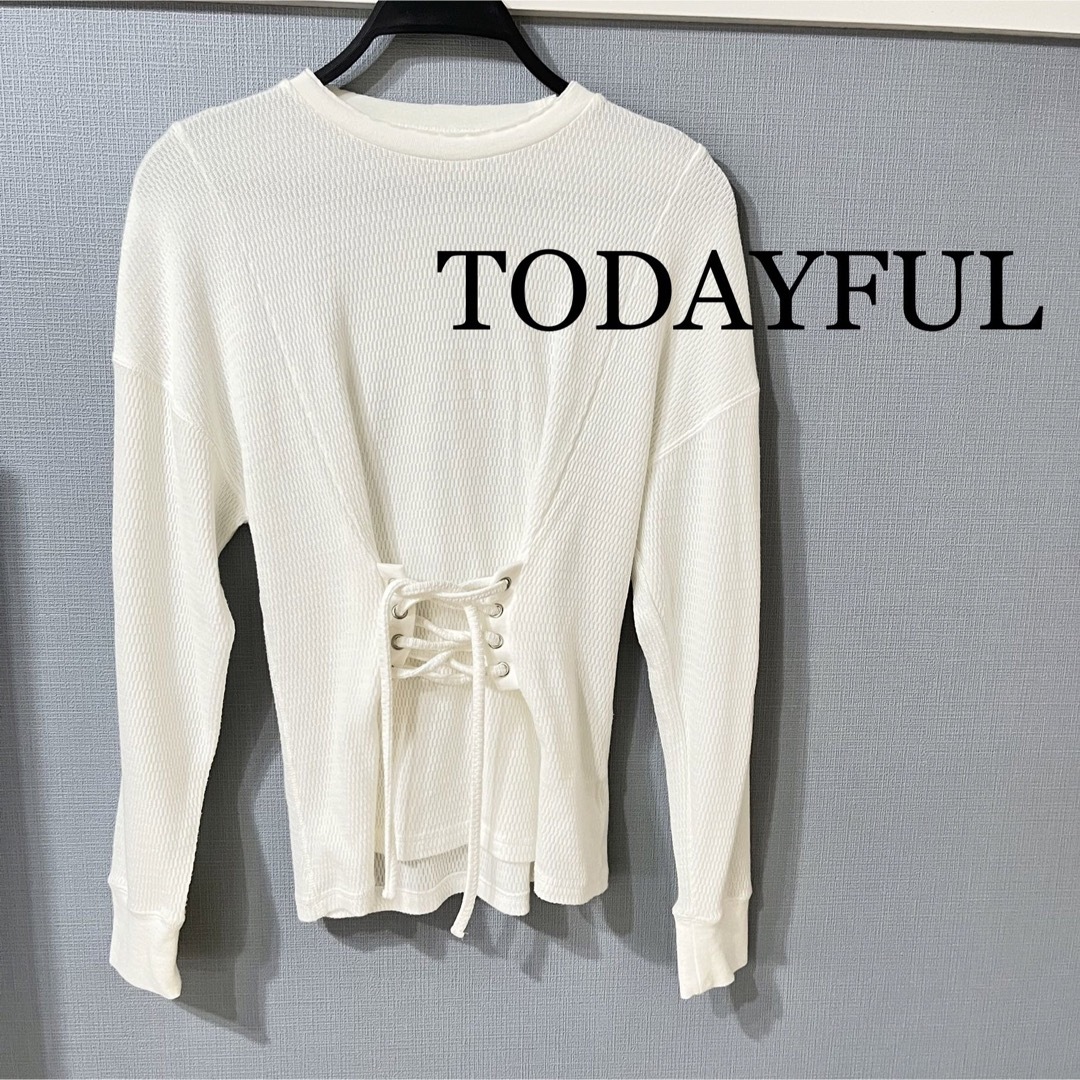 TODAYFUL(トゥデイフル)の【TODAYFULサーマルTシャツ】 レディースのトップス(Tシャツ(長袖/七分))の商品写真