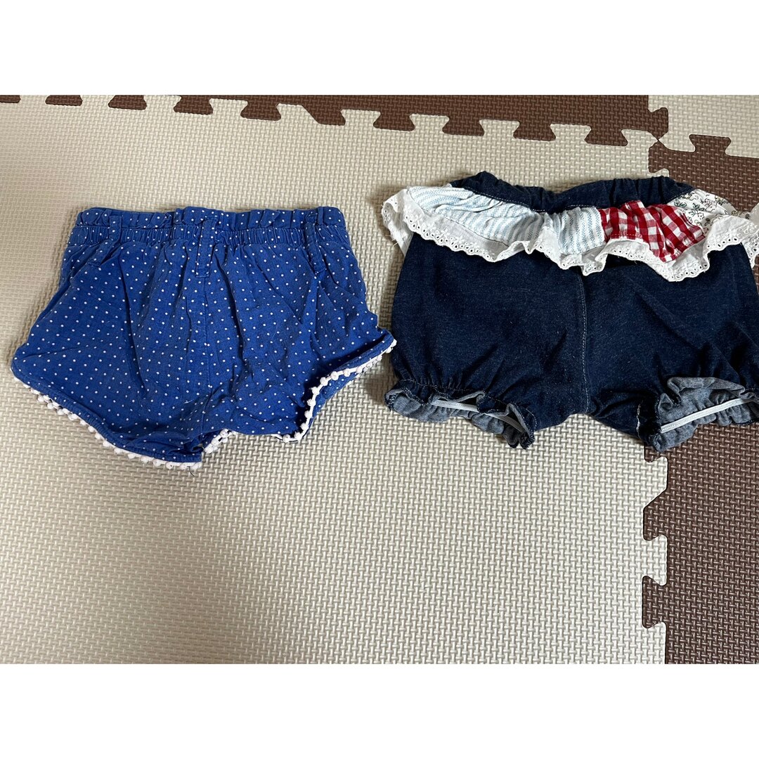 半ズボン2点セット キッズ/ベビー/マタニティのベビー服(~85cm)(パンツ)の商品写真