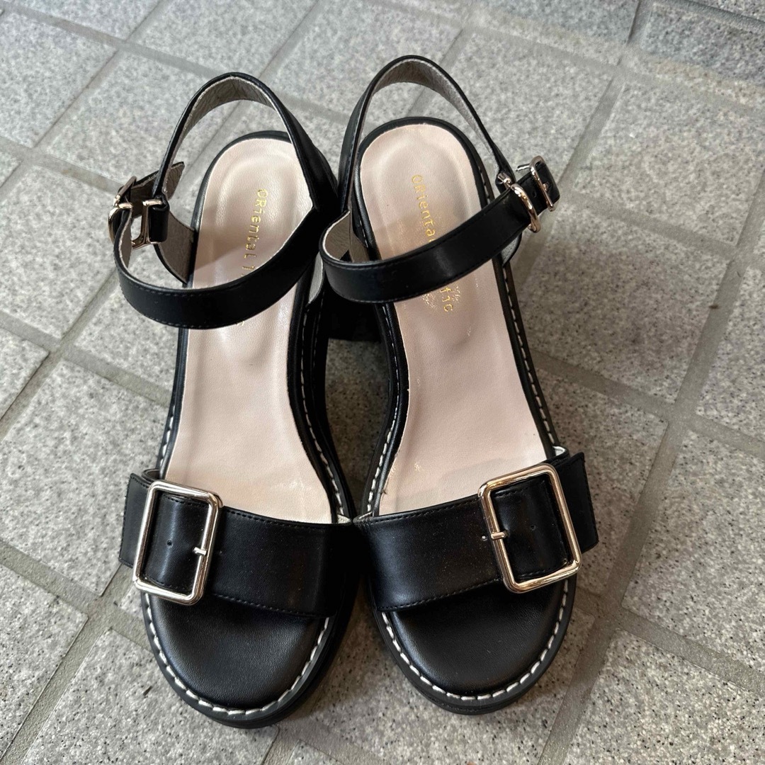 サンダル　オリエンタルトラフィック　ブラック レディースの靴/シューズ(サンダル)の商品写真