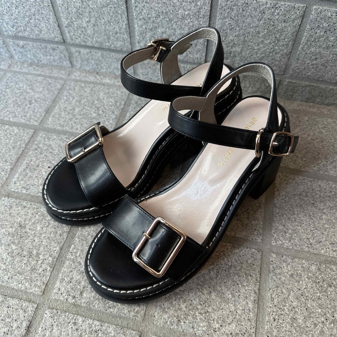 サンダル　オリエンタルトラフィック　ブラック レディースの靴/シューズ(サンダル)の商品写真