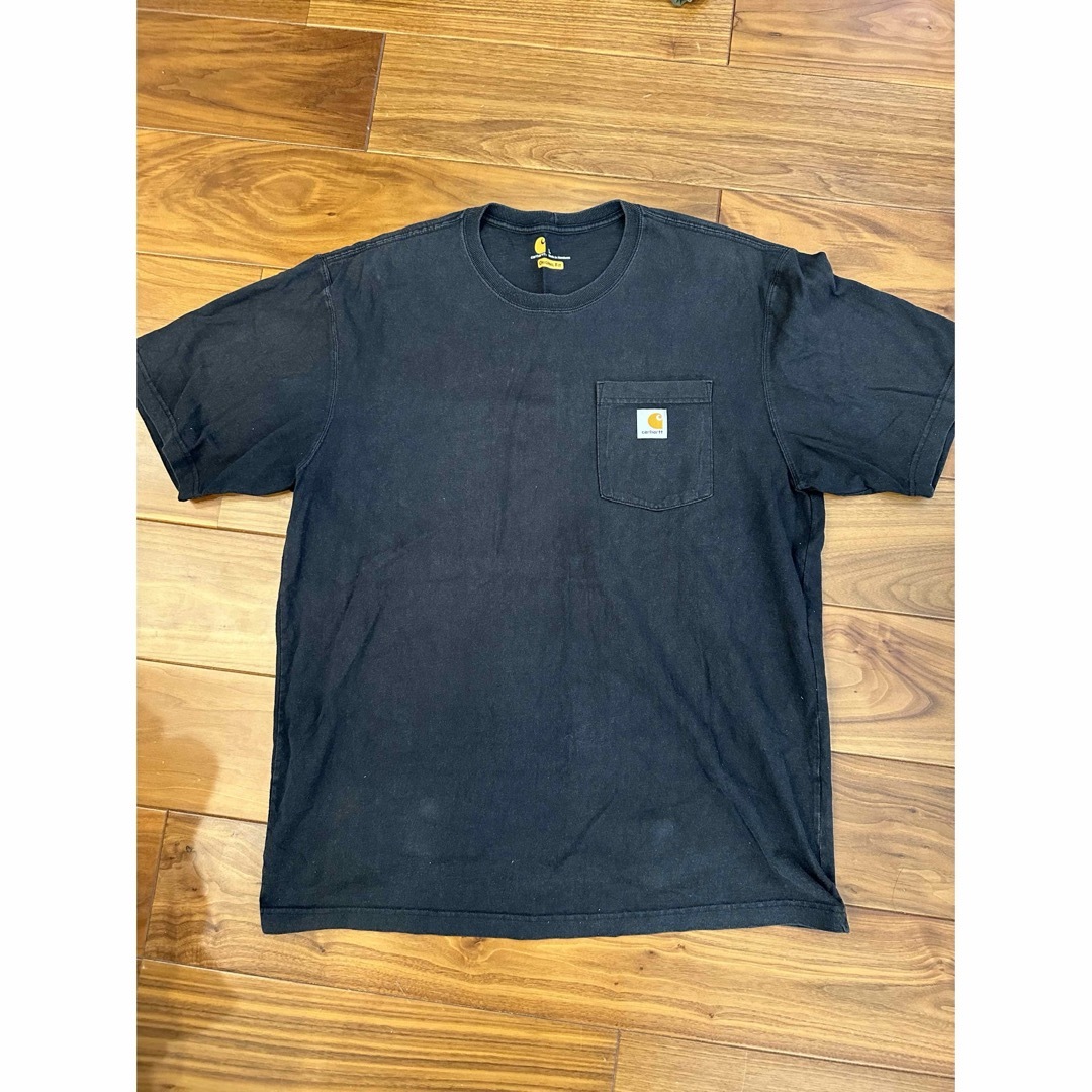 carhartt(カーハート)のカーハート　ポケットTシャツ　ブラック メンズのトップス(Tシャツ/カットソー(半袖/袖なし))の商品写真