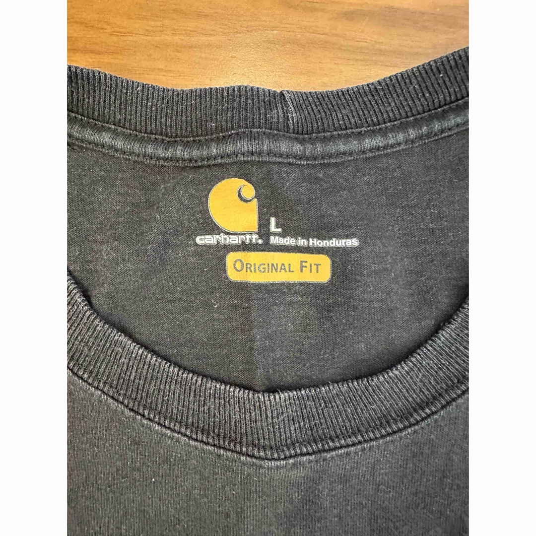 carhartt(カーハート)のカーハート　ポケットTシャツ　ブラック メンズのトップス(Tシャツ/カットソー(半袖/袖なし))の商品写真