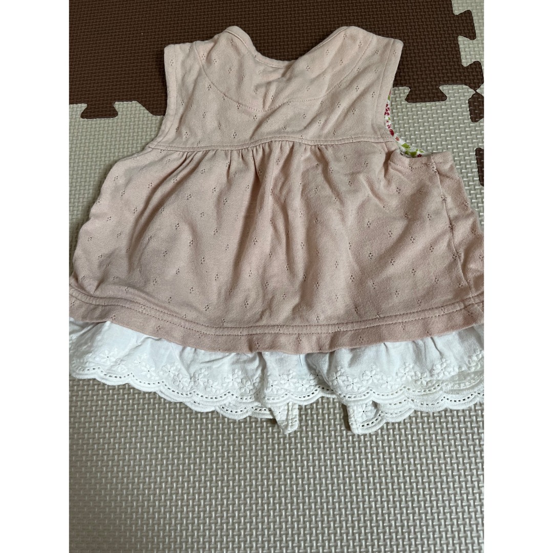 可愛い夏服 キッズ/ベビー/マタニティのキッズ服女の子用(90cm~)(Tシャツ/カットソー)の商品写真