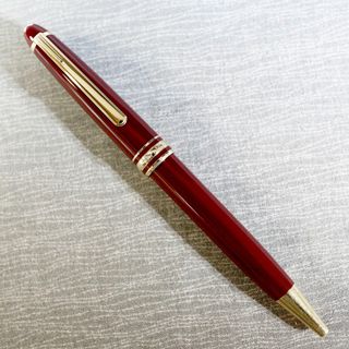 モンブラン(MONTBLANC)の【美品 送込】モンブラン ボールペン １６４ マイスター ボルドー バーガンディ(ペン/マーカー)