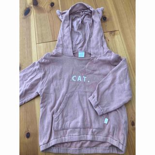 バースデイ(バースデイ)の[バースデイ]猫耳フード付き子ども服 90(Tシャツ/カットソー)