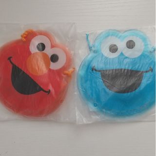 セサミストリート(SESAME STREET)の【匿名発送】セットでお得！エルモ&クッキーモンスターのユニバチケットホルダー♪(キャラクターグッズ)