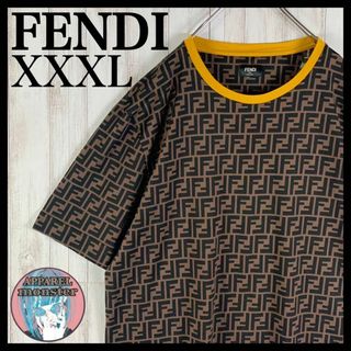 フェンディ(FENDI)の【最高級の逸品】FENDI フェンディ ズッカ3XL 希少 入手困難 Tシャツ(Tシャツ/カットソー(半袖/袖なし))