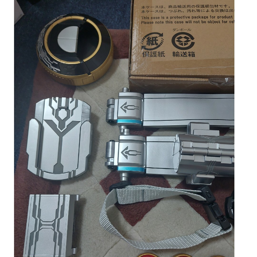 BANDAI(バンダイ)の仮面ライダーオーズ 旧csmオーズドライバー csmオーメダルホルダーセット エンタメ/ホビーのおもちゃ/ぬいぐるみ(キャラクターグッズ)の商品写真