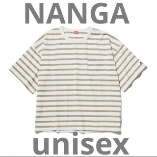 NANGA - NANGA ナンガ Tシャツ ボーダー  エコハイブリッド LEAF